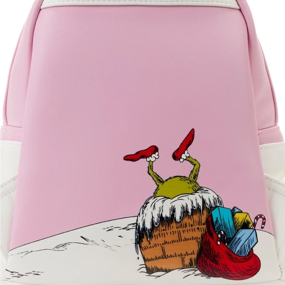 Loungefly Universal Studios Dr. Seuss The Grinch and Max Mini Backpack - NEW